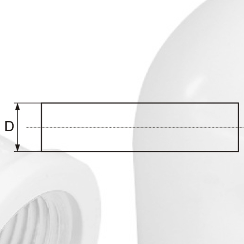 DIN  PN10 UPVC Pipe Solvent Connection 